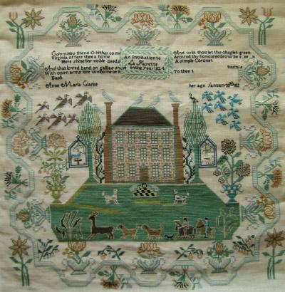 Lafayette Sampler by Anne Maria Clarke online class