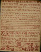 Augusta's Bristol Orphanage Sampler circa 1870